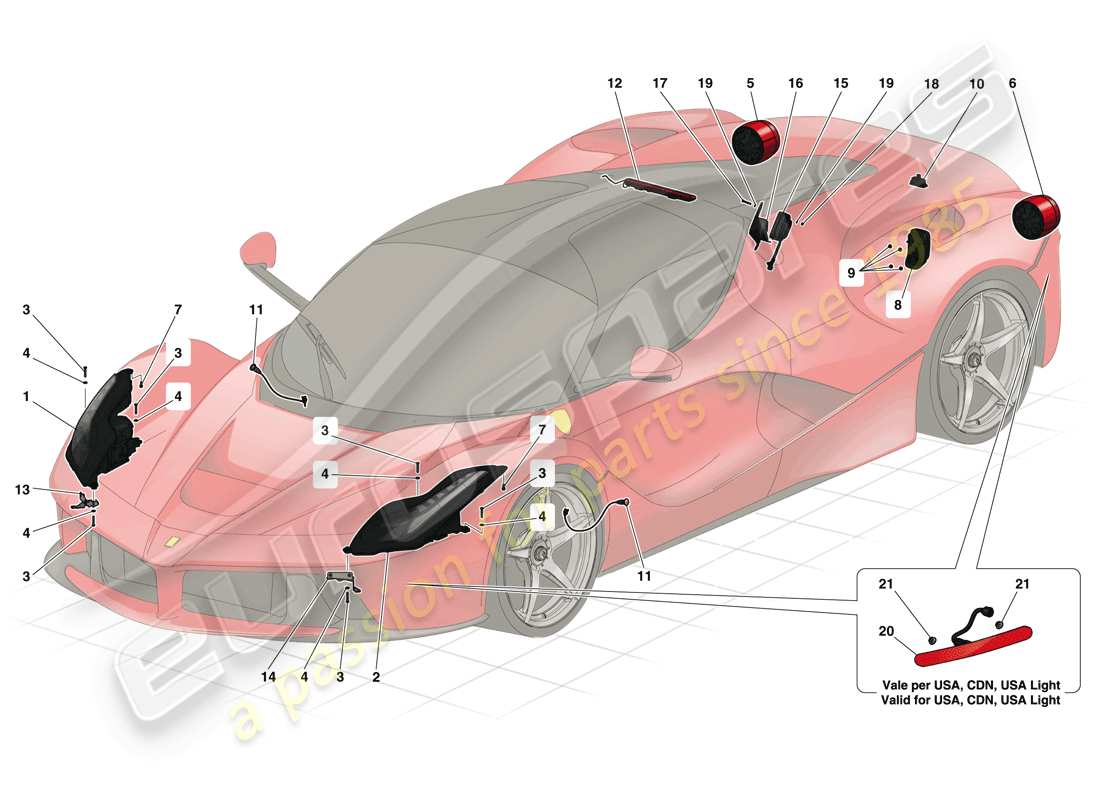 teilediagramm mit der teilenummer 291714