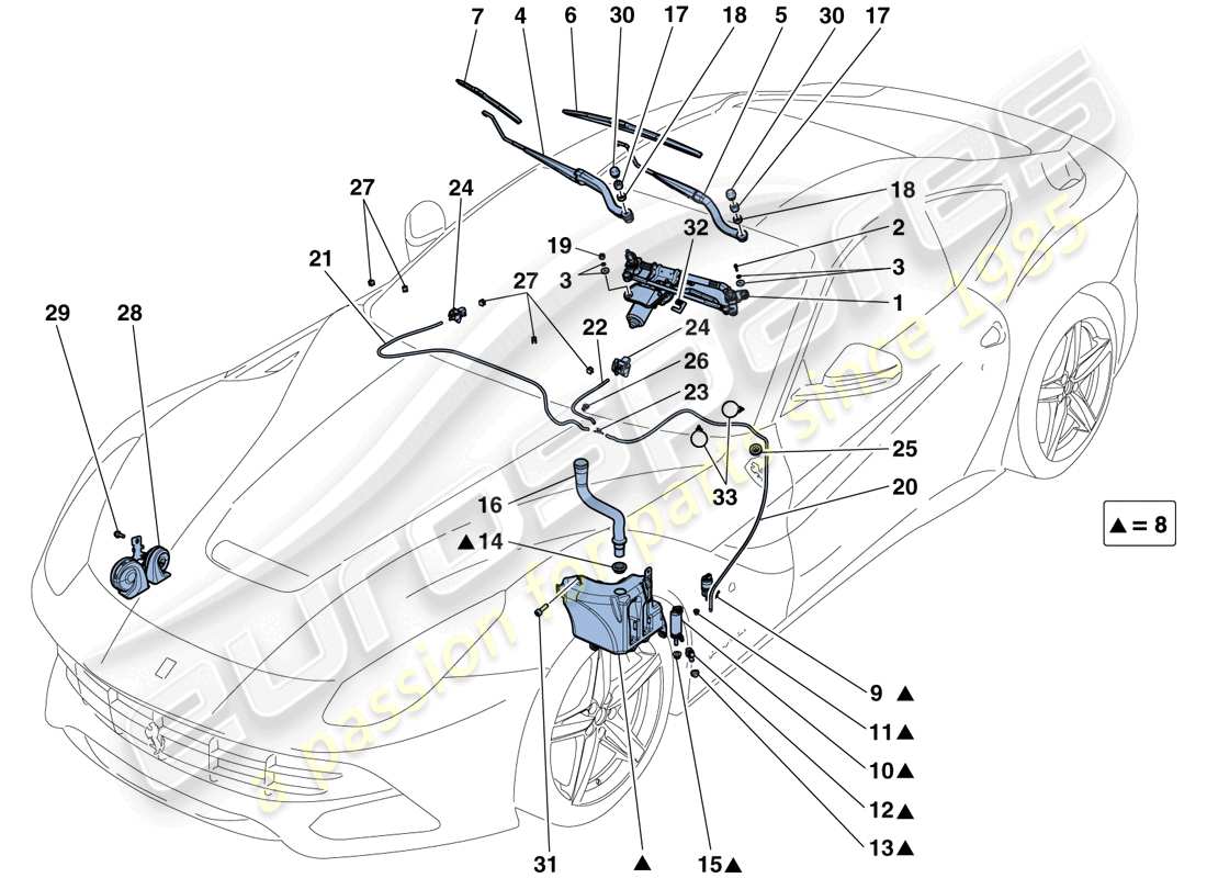 teilediagramm mit der teilenummer 84491800