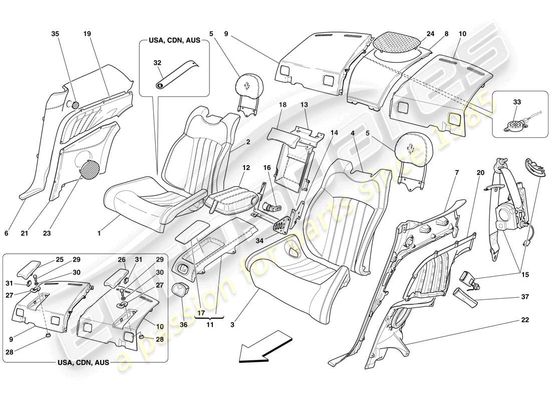 teilediagramm mit der teilenummer 66976800