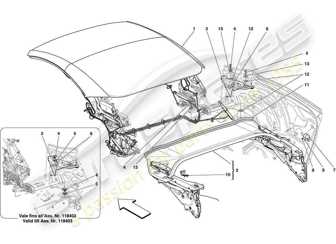 teilediagramm mit der teilenummer 82956708