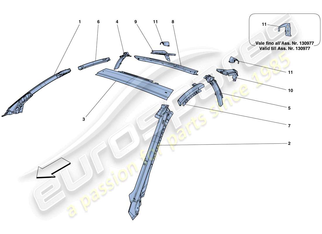 teilediagramm mit der teilenummer 87013200