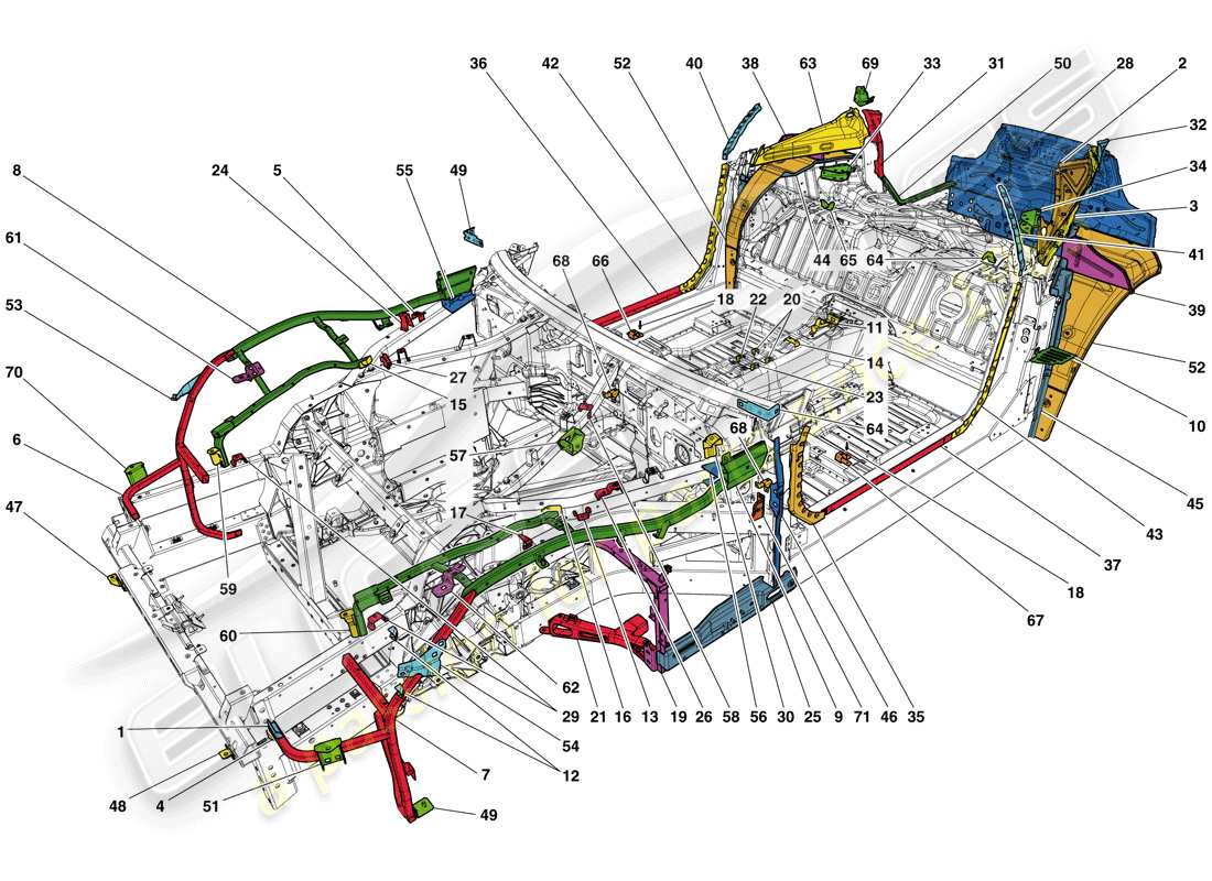 teilediagramm mit der teilenummer 322596
