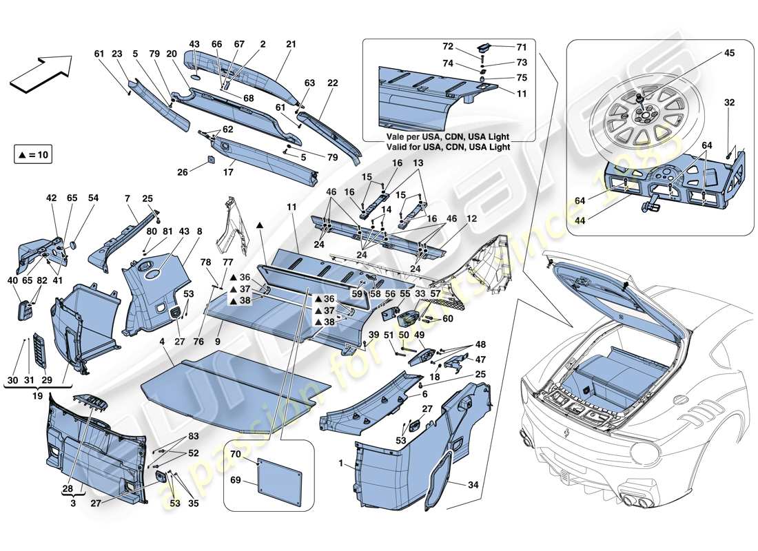 teilediagramm mit der teilenummer 87518500