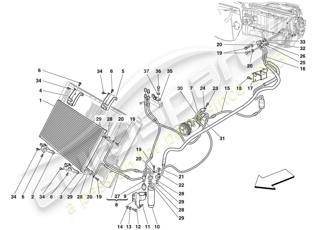 teilediagramm mit der teilenummer 66309700