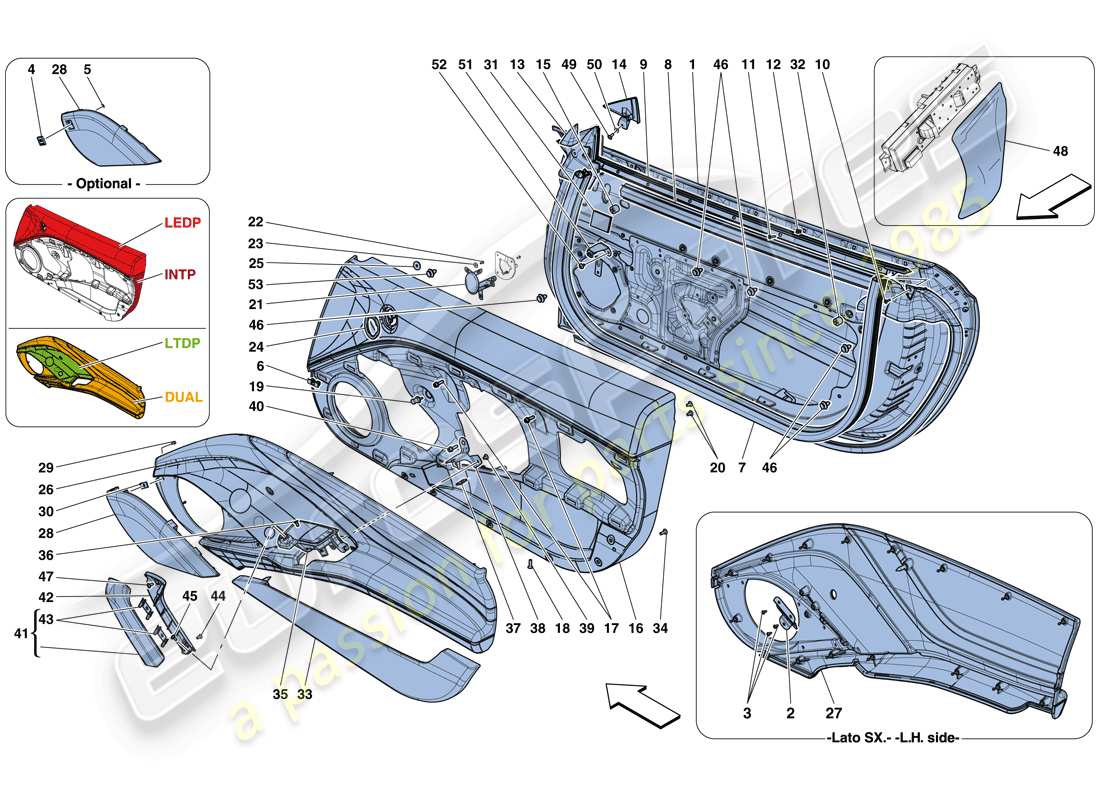 teilediagramm mit der teilenummer 85219600