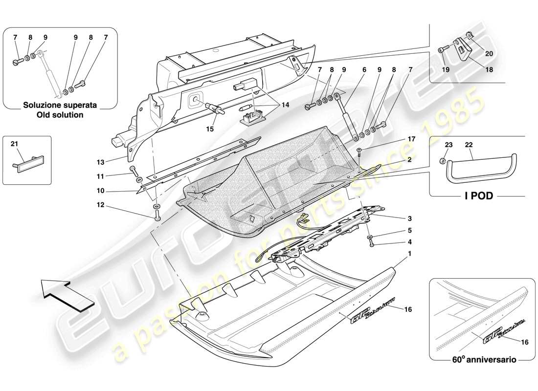 teilediagramm mit der teilenummer 69546900