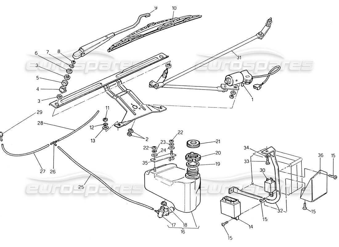 teilediagramm mit der teilenummer 169020100