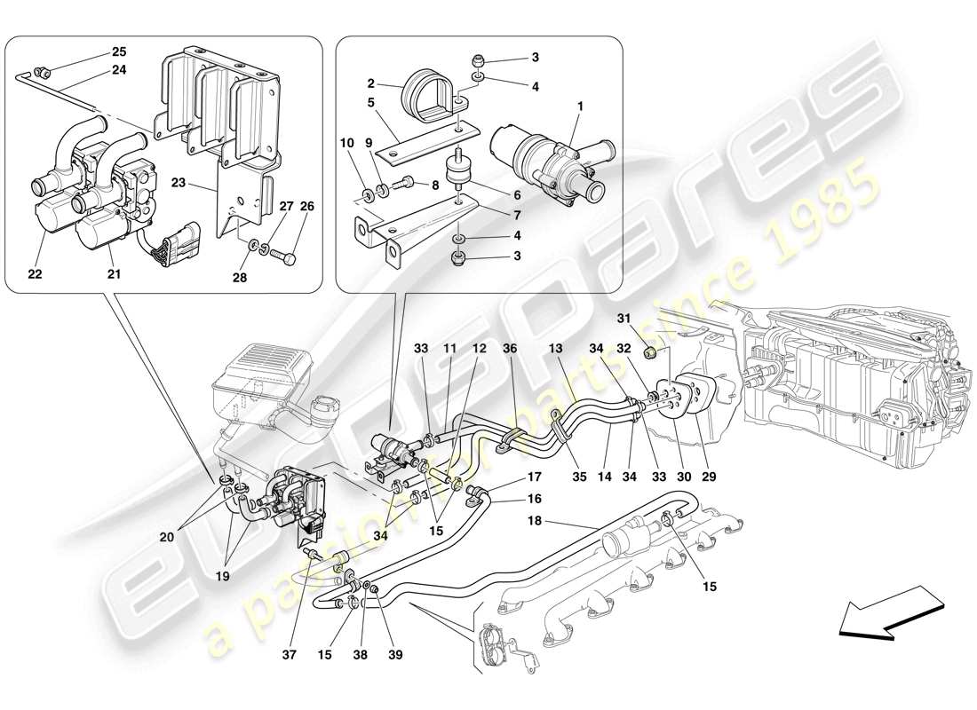 teilediagramm mit der teilenummer 185579