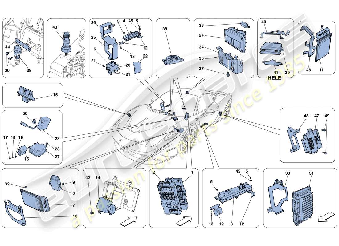 teilediagramm mit der teilenummer 303670