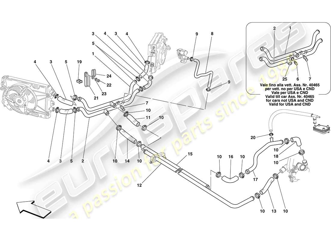 teilediagramm mit der teilenummer 238691