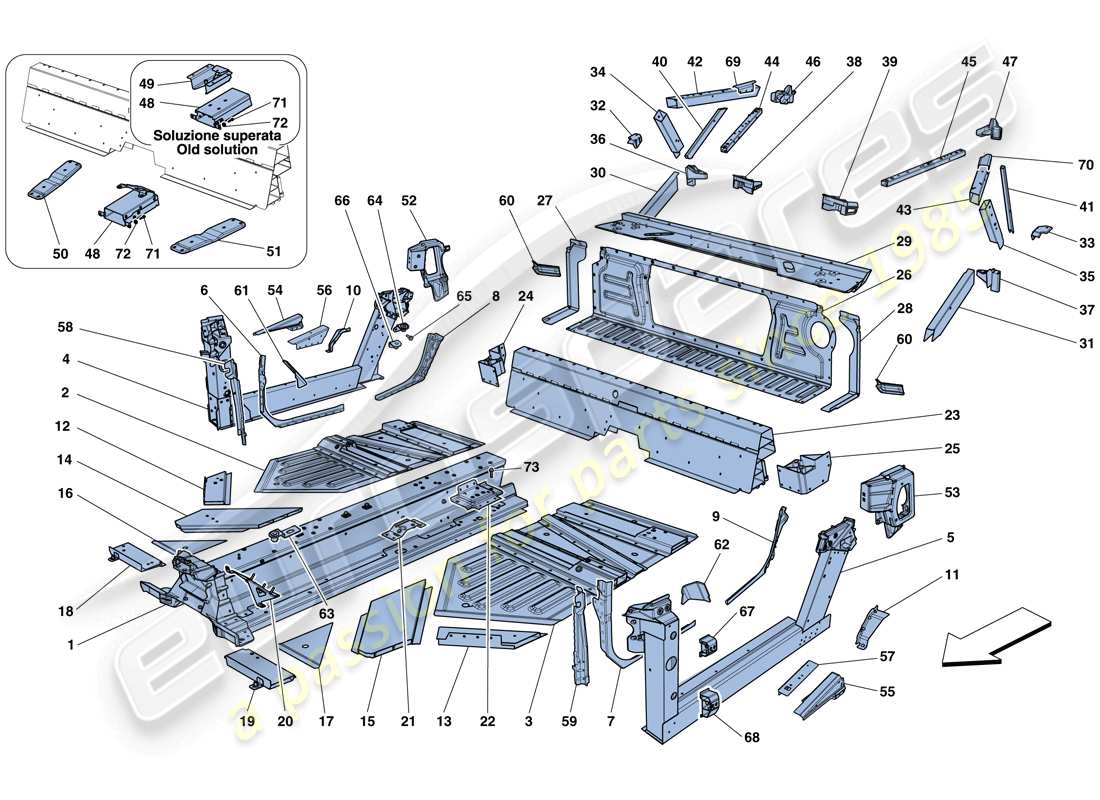 teilediagramm mit der teilenummer 288189