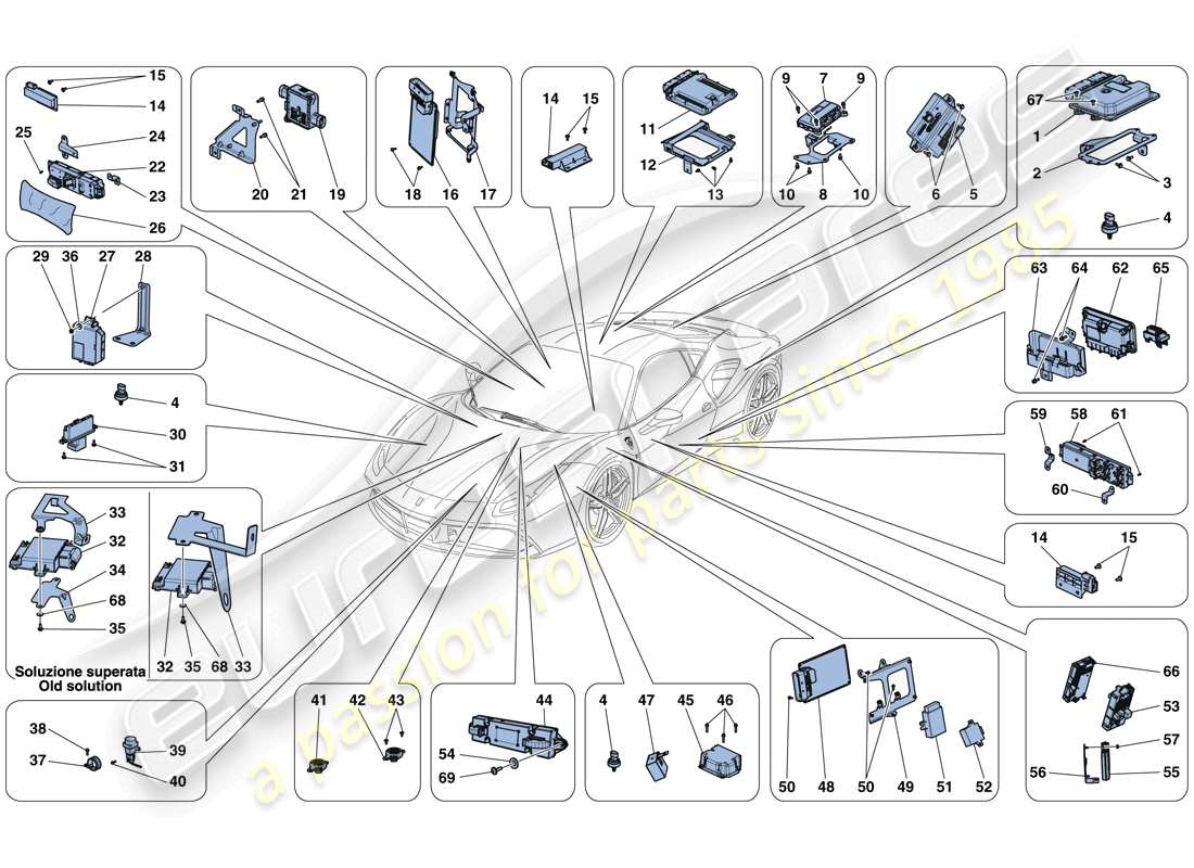 teilediagramm mit der teilenummer 87521000