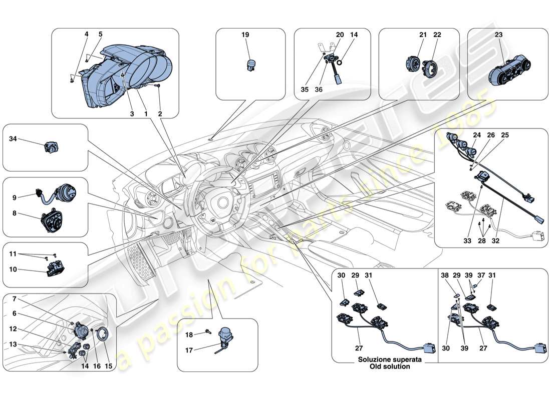 teilediagramm mit der teilenummer 302543