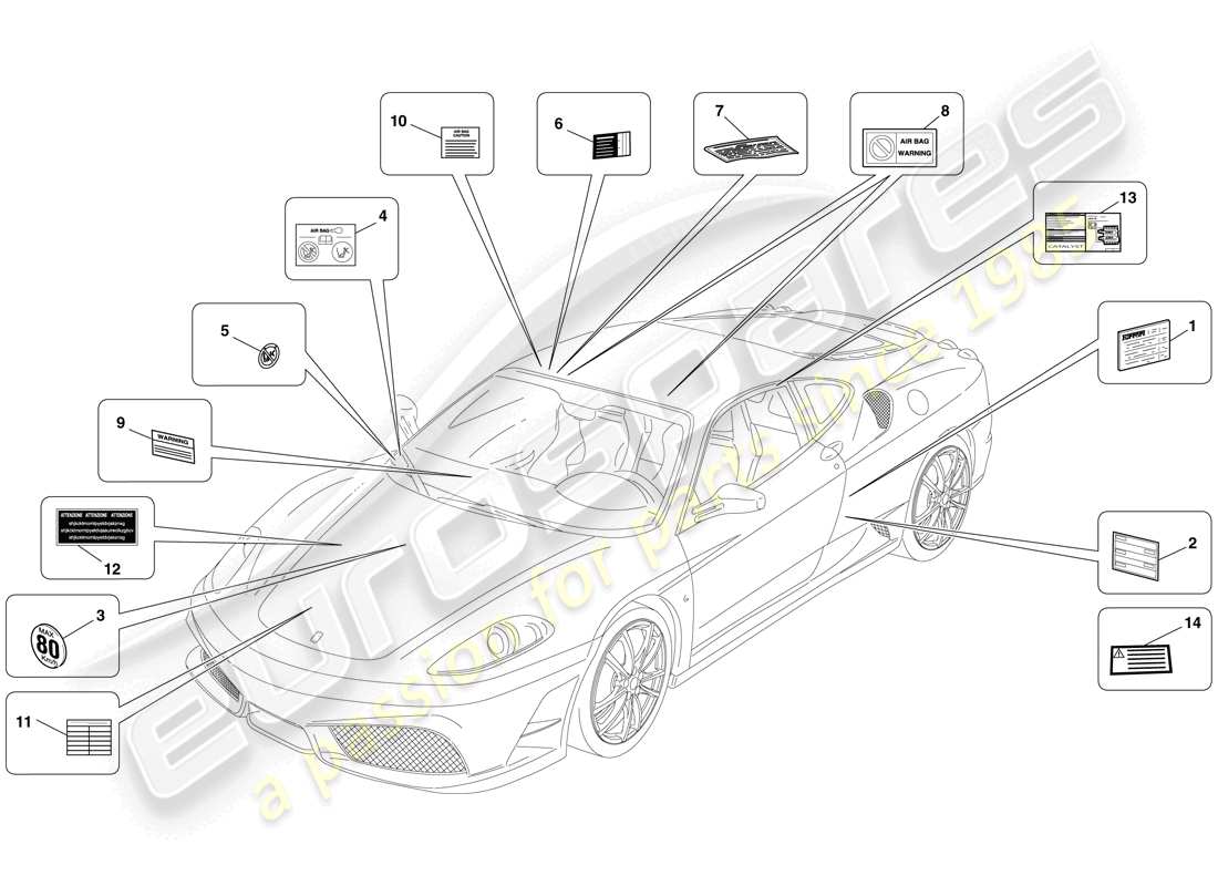 teilediagramm mit der teilenummer 68484500