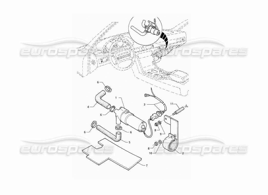 teilediagramm mit der teilenummer 375501480