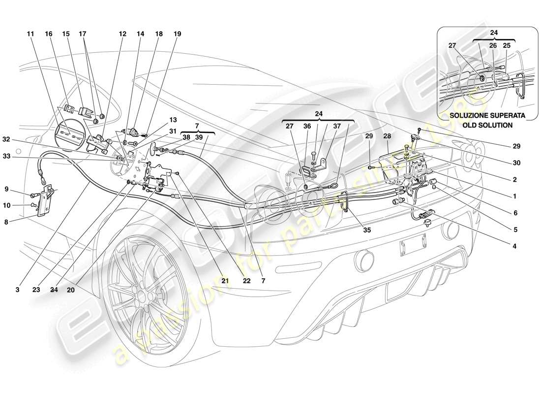 teilediagramm mit der teilenummer 13297477