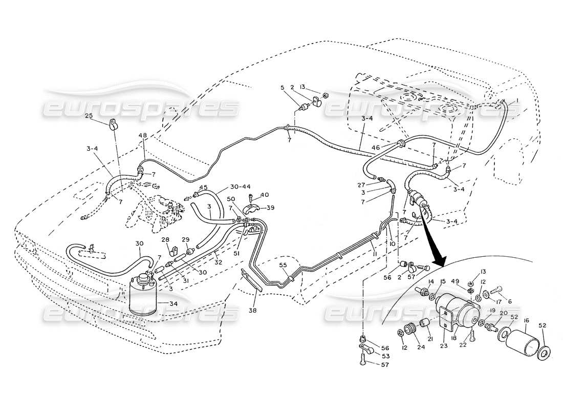 teilediagramm mit der teilenummer 314620345