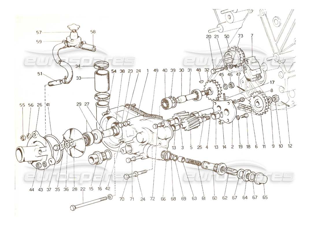 teilediagramm mit der teilenummer 240712