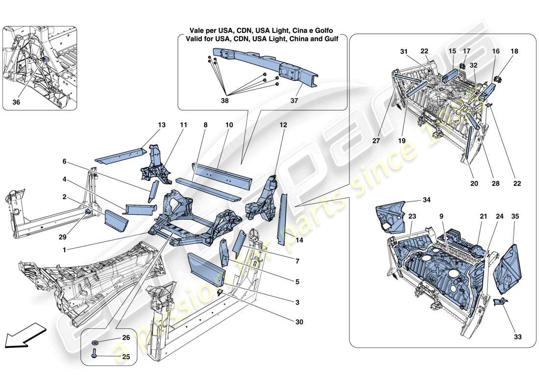 teilediagramm mit der teilenummer 319521