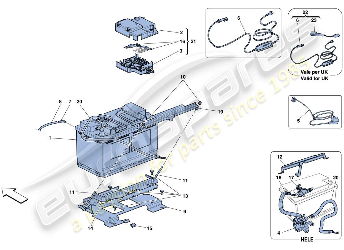 teilediagramm mit der teilenummer 85875400