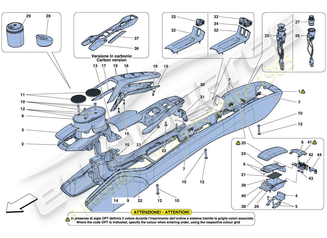 teilediagramm mit der teilenummer 290589