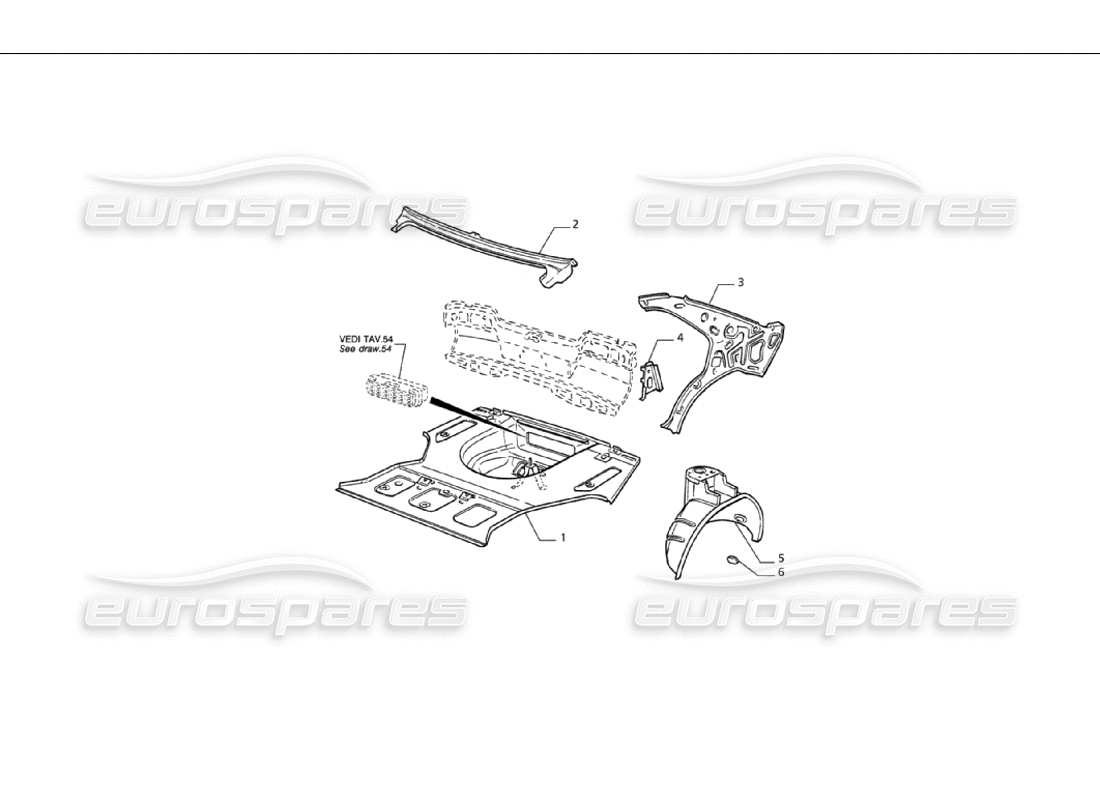 teilediagramm mit der teilenummer 372500401