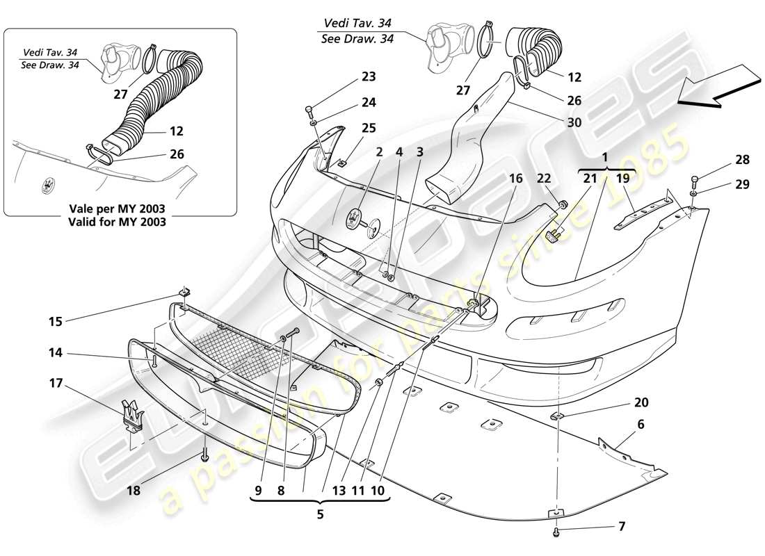 teilediagramm mit der teilenummer 197409