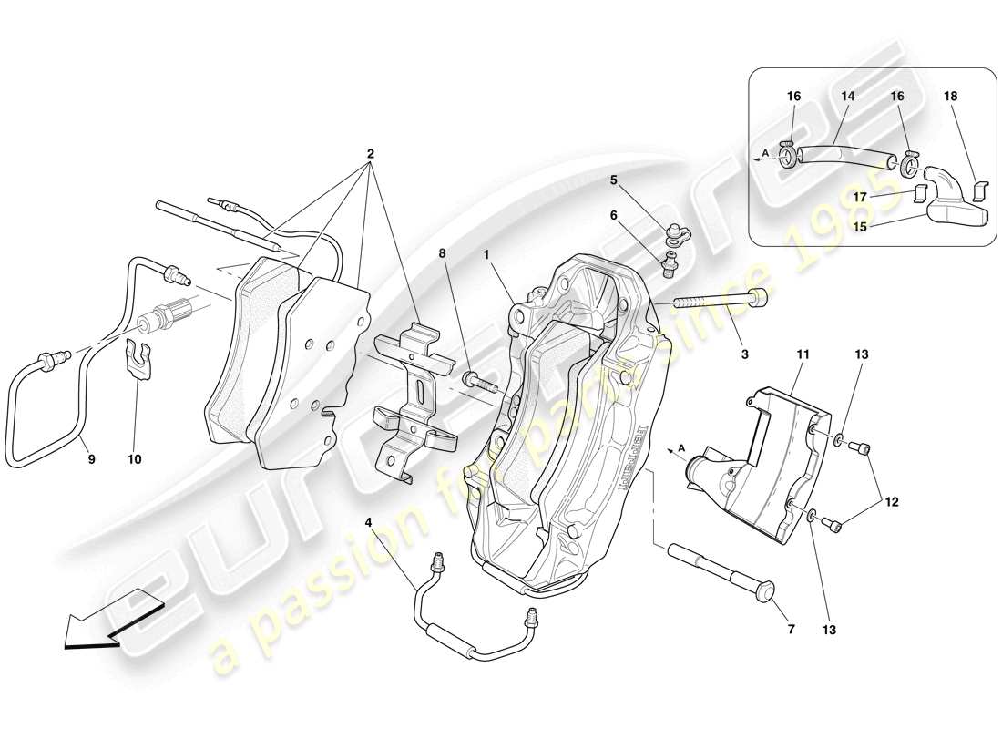 teilediagramm mit der teilenummer 264016