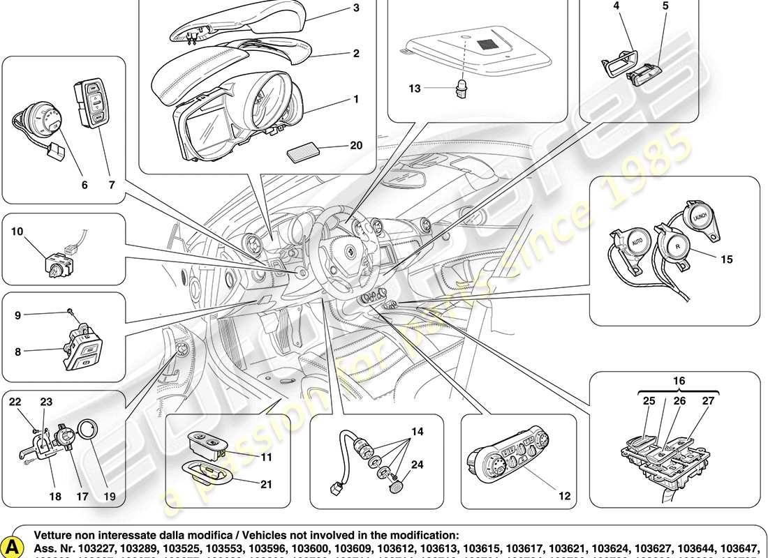 teilediagramm mit der teilenummer 252803