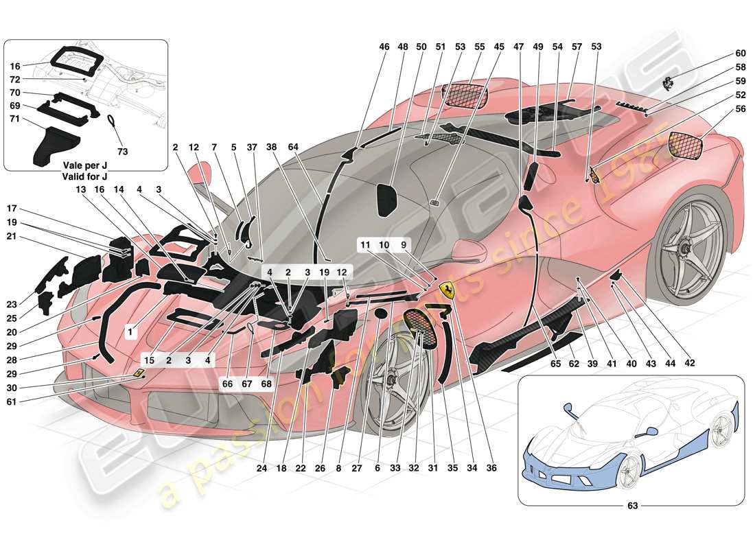 teilediagramm mit der teilenummer 14304424