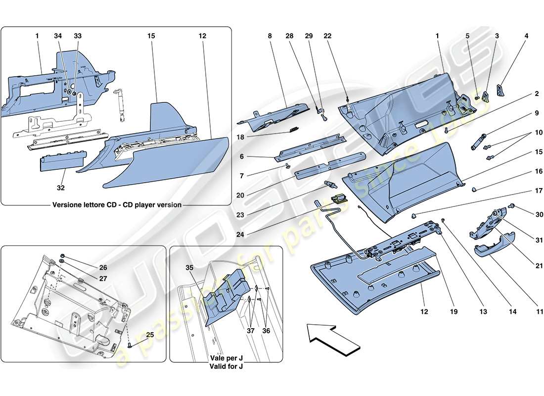 teilediagramm mit der teilenummer 86934800