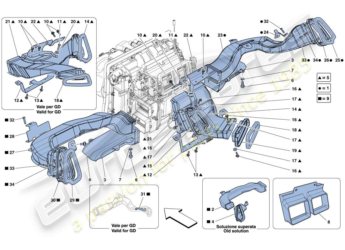 teilediagramm mit der teilenummer 84497100