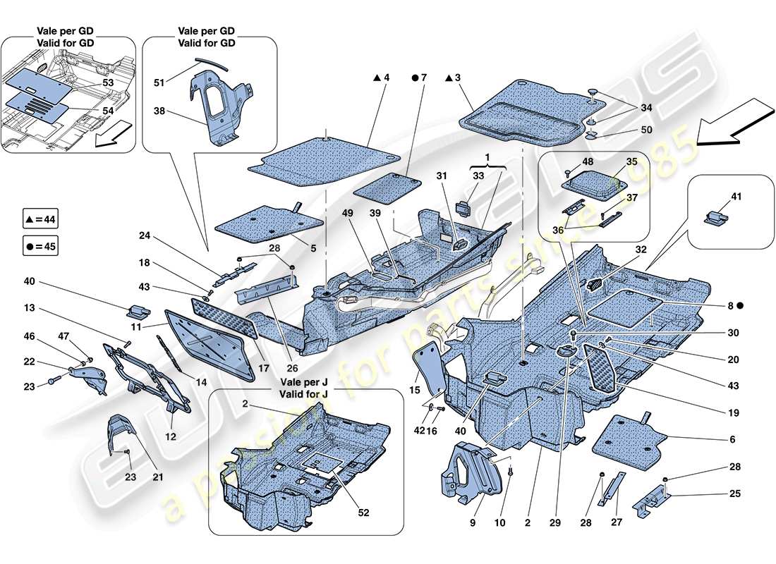 teilediagramm mit der teilenummer 188250