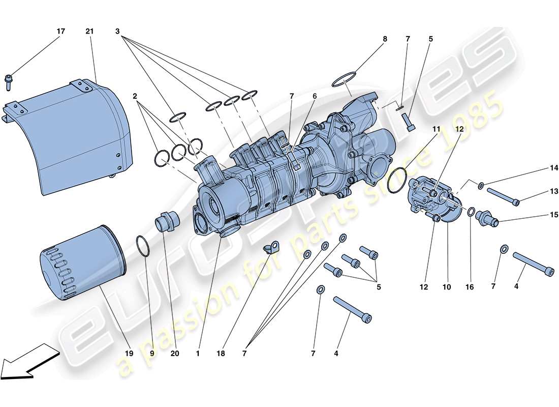 teilediagramm mit der teilenummer 280459