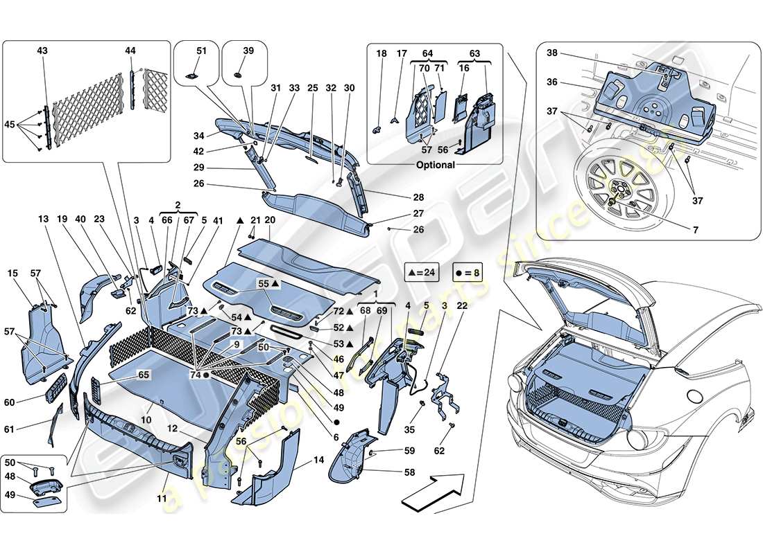 teilediagramm mit der teilenummer 821136