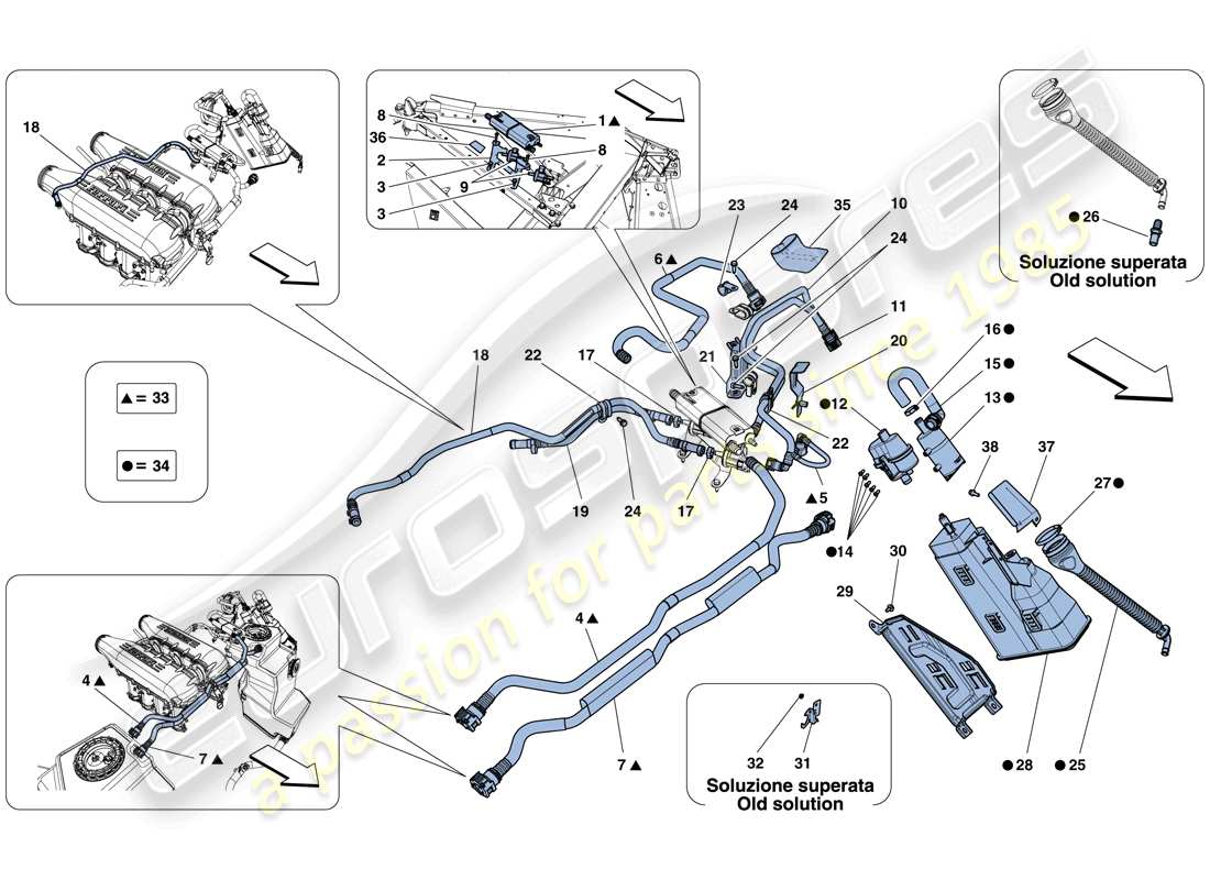 teilediagramm mit der teilenummer 260616