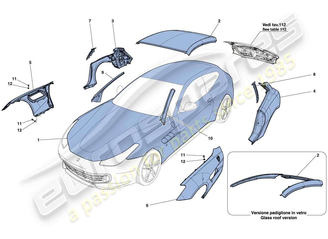 teilediagramm mit der teilenummer 86778711