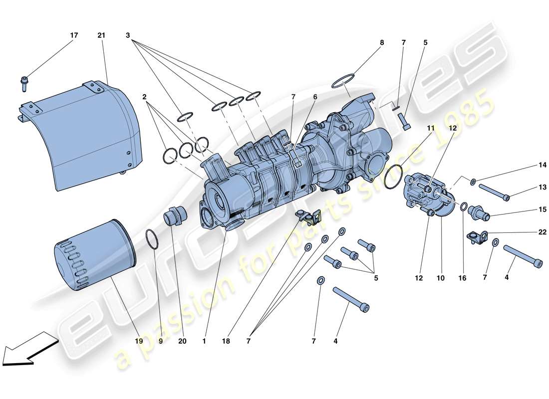 teilediagramm mit der teilenummer 331418