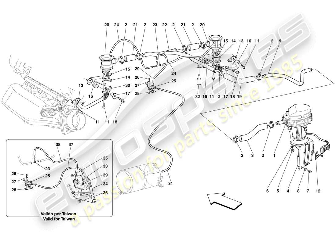 teilediagramm mit der teilenummer 227181