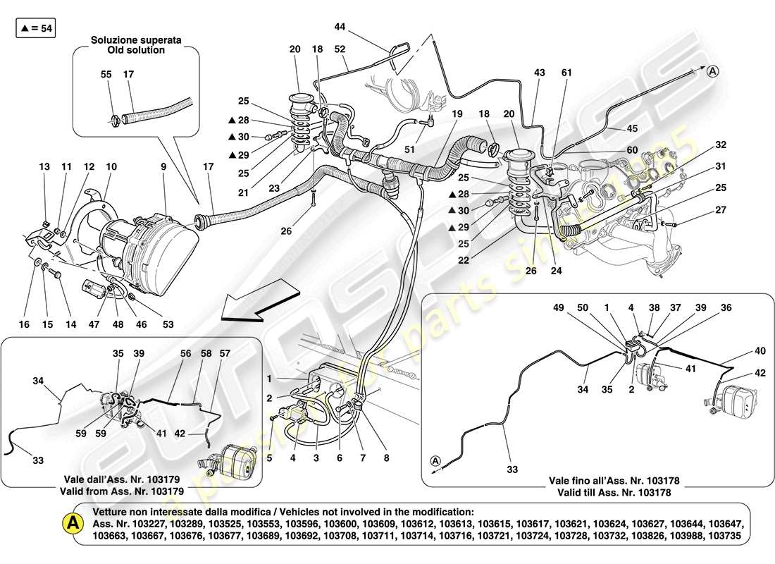 teilediagramm mit der teilenummer 163052