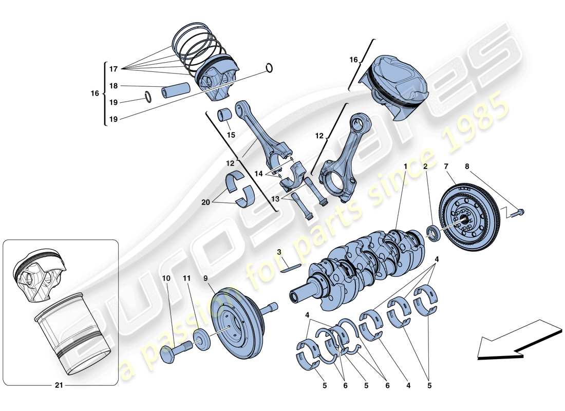 teilediagramm mit der teilenummer 300758