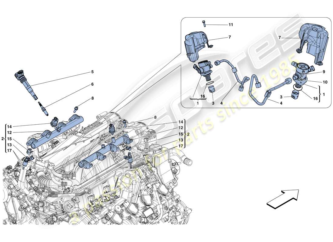 teilediagramm mit der teilenummer 247694