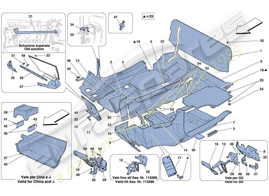 teilediagramm mit der teilenummer 821198