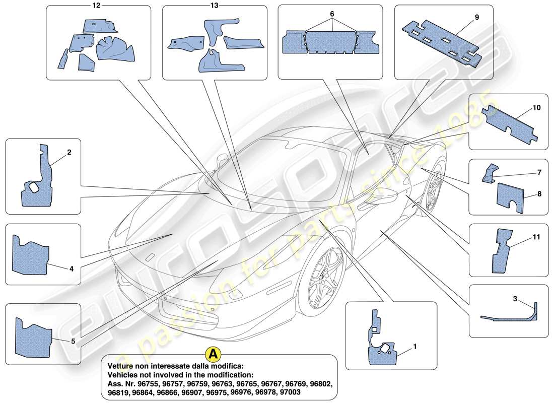 teilediagramm mit der teilenummer 82810600