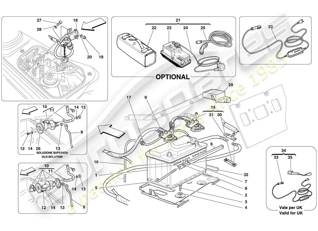 teilediagramm mit der teilenummer 227585