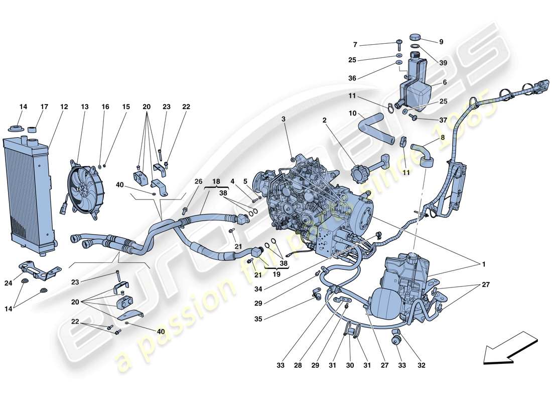 teilediagramm mit der teilenummer 319058