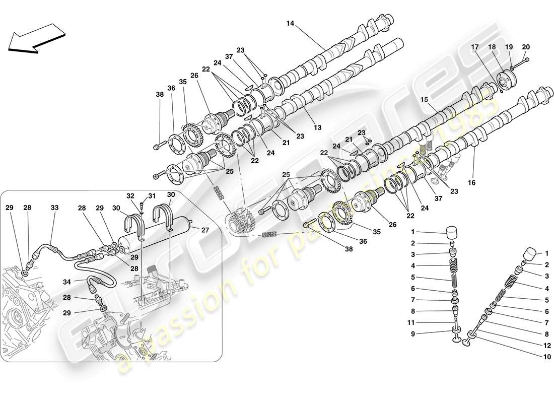 teilediagramm mit der teilenummer 189351