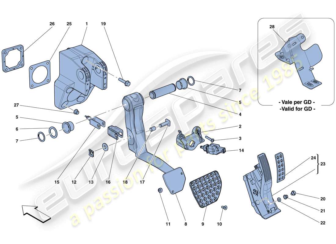 teilediagramm mit der teilenummer 85620700