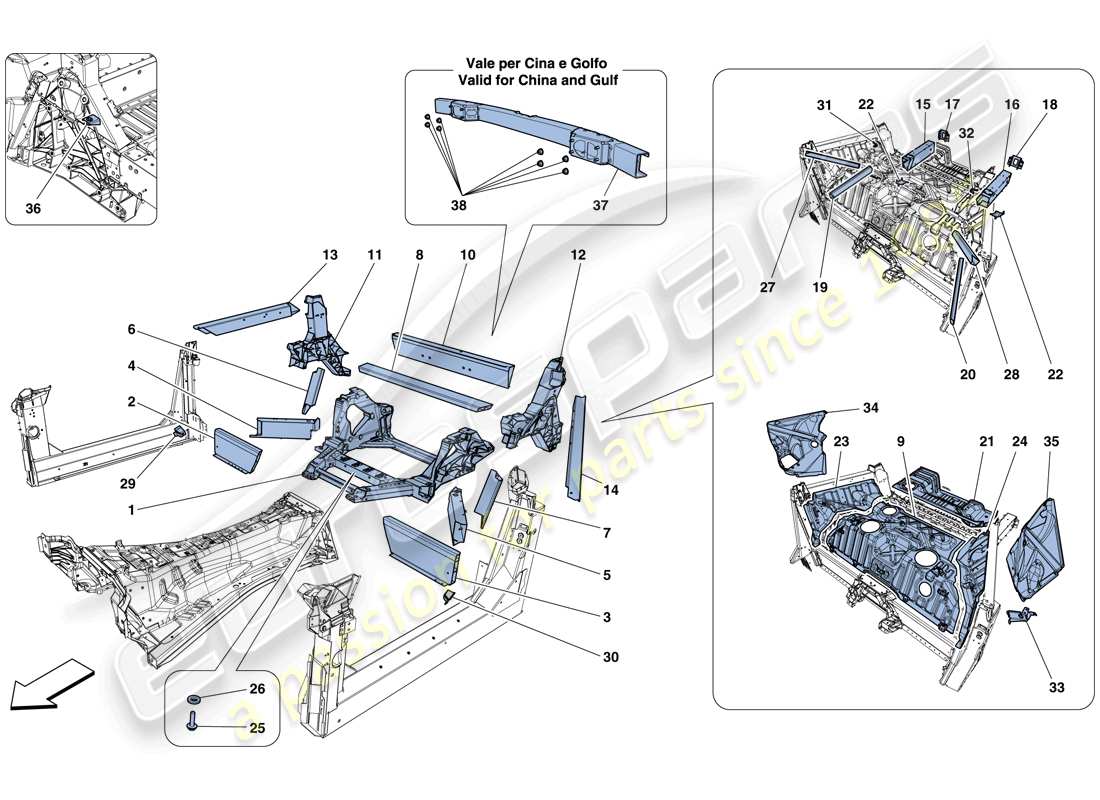 teilediagramm mit der teilenummer 281649