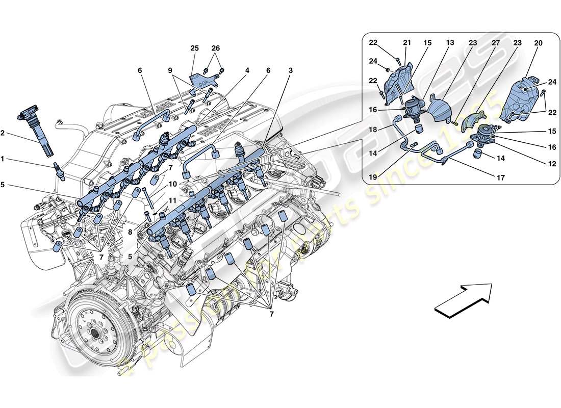 teilediagramm mit der teilenummer 254771